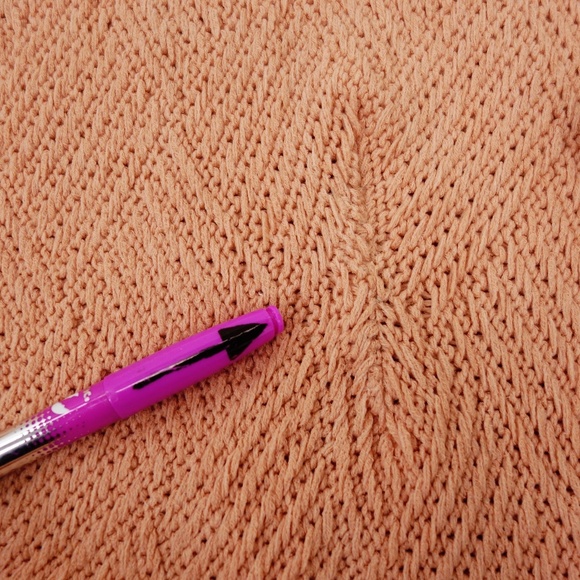 Slouchy Peachy Mock Neck Sweater - Picture 5 of 7